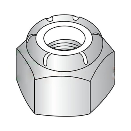 Newport Fasteners Nylon Insert Lock Nut, M5-0.80, 316 Stainless Steel, Not Graded, 4000 PK 486911